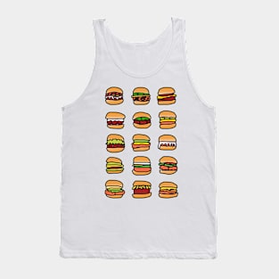 Hamburgers Tank Top